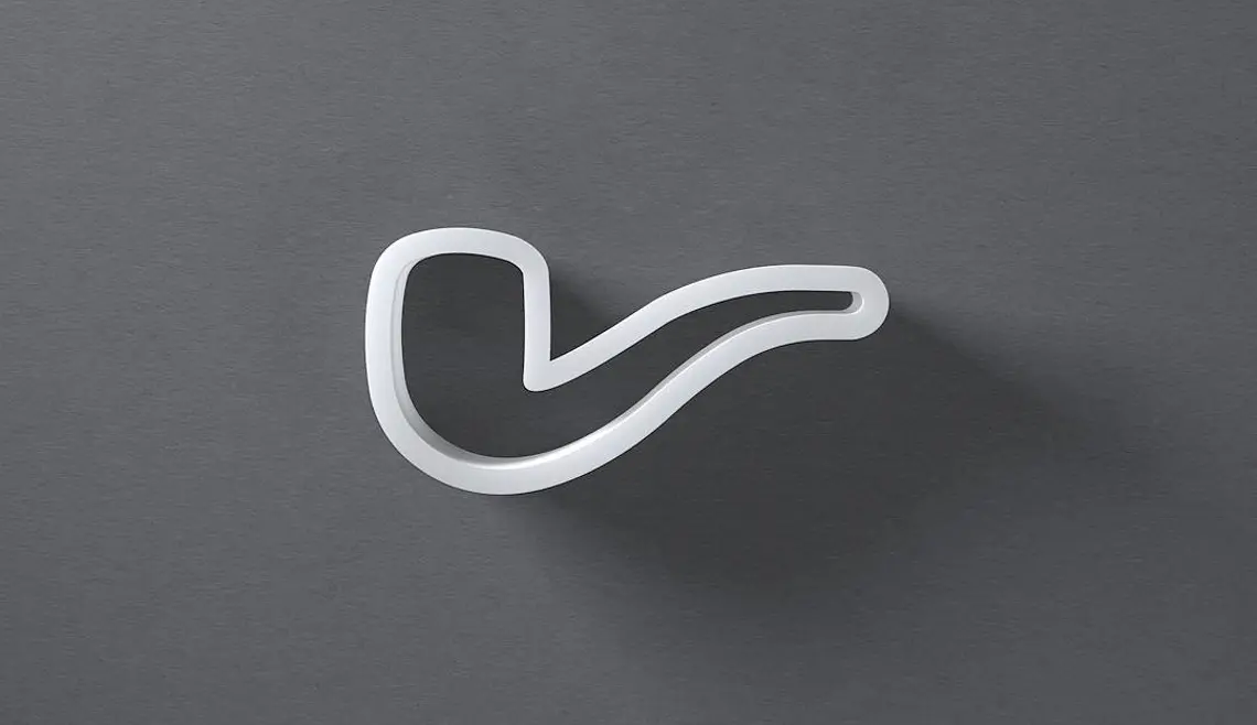 a pipe shaped cookie cutter